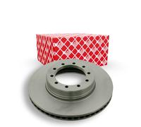 2x FEBI BILSTEIN Disco de freno Delantero para RENAULT TRUCKS MIDLINER 354mm