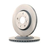 2x FEBI BILSTEIN Disco de freno Delantero para TOYOTA AYGO (WNB1, KGB1) 247mm