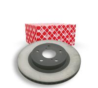 2x FEBI BILSTEIN Disco de freno Delantero para TOYOTA RAV 4 I (SXA1) 302mm 26110