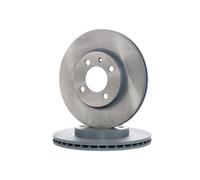 2x FEBI BILSTEIN Disco de freno Delantero para VW GOLF II (19E, 1G1) POLO (6N2)