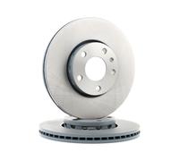 2x FEBI BILSTEIN Disco de freno Delantero para VW Passat B5 Variant (3B5) 288mm