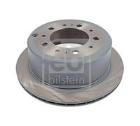 2x Disco de freno Eje trasero ventilación interna 170768 FEBI BILSTEIN