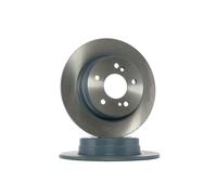 2x FEBI BILSTEIN Disco de freno Trasero adecuado para MERCEDES-BENZ SLK (R170)