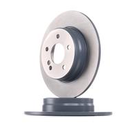 2x FEBI BILSTEIN Disco de freno Trasero adecuado para MERCEDES-BENZ SLK (R171)