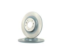 2x FEBI BILSTEIN Disco de freno Trasero adecuado para PEUGEOT 508 SW I (8E)