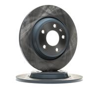 2x FEBI BILSTEIN Disco de freno Trasero para AUDI A4 B8 Avant (8K5) 300mm 36463