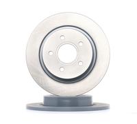 2x FEBI BILSTEIN Disco de freno Trasero para FORD C-MAX (DM2) Focus C-Max (DM2)