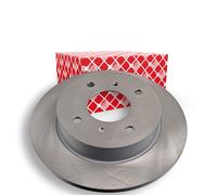 2x FEBI BILSTEIN Disco de freno Trasero para NISSAN ALMERA II Hatchback (N16)