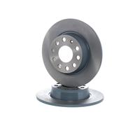 2x FEBI BILSTEIN Disco de freno Trasero para VW GOLF VI (5K1) TOURAN (1T1, 1T2)