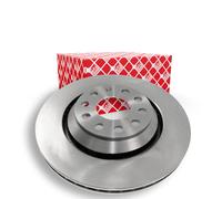 2x FEBI BILSTEIN Disco de freno Trasero para VW Golf VII Hatchback 310mm 24386