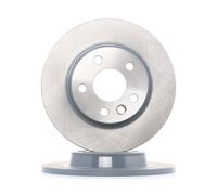 2x FEBI BILSTEIN Disco de freno Trasero para VW Transporter T4 Bus 280mm 18490