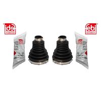 2X FEBI BILSTEIN Faltenbalgsatz Antriebswelle Delante Para Jaguar XE X760 JA_ XF