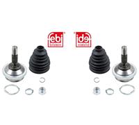 2x Febi BILSTEIN Set Rótulas Eje Motriz Delantero Izquierda Derecha para Peugeot