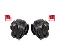 2X FEBI BILSTEIN Soporte Estabilizador Delante Izquierda Derecha Para Land Rover