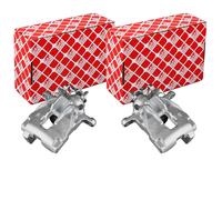 2X FEBI CALIPER SET TRASERO APTA PARA FORD GALAXY SEAT ALHAMBRA VW
