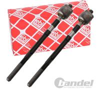 2x Febi Rótula Axial Axiale Barra Apto para Ford Fiesta 5 Fusión Mazda 2