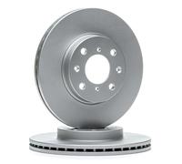 2x FERODO Disco de freno Delantero Ø252mm Altura: 40mm Espesor: 20mm Corona de Agujeros - Ø: 100mm ventilado DDF1520C