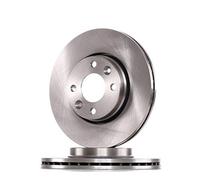 2x FERODO Disco de freno Delantero Ø258mm Altura: 43,8mm Espesor: 22mm Corona de Agujeros - Ø: 100mm ventilado DDF1978 Compatible con MERCEDES-BENZ Citan Furgoneta W415 Citan Tourer/Familiar 415