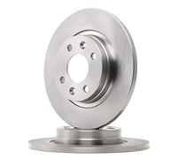 Ferodo Disco de freno DDF1502 Delantero Ø259 mm Espesor 12 mm Altura 41 mm Corona Ø100 mm macizo 2x
