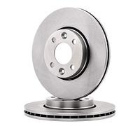 2x FERODO Disco de freno Delantero Ø260mm Altura: 44mm Espesor: 22mm Corona de Agujeros - Ø: 100mm ventilado DDF1201 Compatible con RENAULT Clio III Hatchback BR0/1, CR0/1 Clio III Grandtour KR0/1
