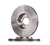 Discos de freno FERODO DDF928 delantero, ventilado , 2 Pieza