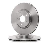 2x FERODO Disco de freno Delantero Ø300mm Altura: 48,5mm Espesor: 25mm Corona de Agujeros - Ø: 108mm ventilado DDF1225 Compatible con FORD FOCUS III Turnier C-Max II DXA/CB7, DXA/CEU FOCUS III