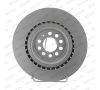 2x FERODO Disco de freno Delantero Ø323mm Altura: 34,2mm Espesor: 28mm ventilado DDF1985C Compatible con SEAT Leon I Hatchback 1M1