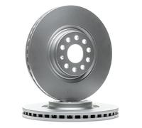 2x FERODO Disco de freno Delantero Ø340mm Altura: 49,6mm Espesor: 30mm Corona de Agujeros - Ø: 112mm ventilado DDF2000C Compatible con VW Golf VII Hatchback 5G1, BQ1, BE1, BE2 Passat B7 Variant 365