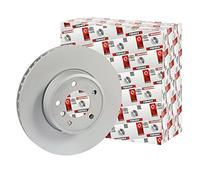 2x FERODO Disco de freno Delantero Ø356mm Altura: 62mm Espesor: 36mm ventilado DDF1584C-1 Compatible con BMW X5 E53