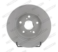 2x FERODO Disco De Freno Sólido Ø281mm Para Toyota RAV4 V A5 A5 H5 C-HR NGX1