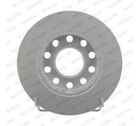 2x FERODO Disco de freno Trasero Ø245mm Altura: 39,5mm Espesor: 10mm macizo DDF1709C Compatible con AUDI A4 B7 Avant 8ED A4 B6 Avant 8E5 A4 B6 Sedán 8E2 A4 B7 Sedán 8EC A4 B6 Cabrio 8E, 8H, 8H7, SEAT