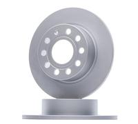 2x FERODO Disco de freno Trasero Ø255mm Altura: 51mm Espesor: 10mm macizo DDF1224C Compatible con VW GOLF VI 5K1 Golf V Hatchback 1K1 Caddy III Furgoneta 2KA, 2KH, 2CA, 2CH Scirocco III 137, 138