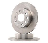 2x FERODO Disco de freno Trasero Ø256mm Altura: 48,3mm Espesor: 12mm Corona de Agujeros - Ø: 112mm macizo DDF1276