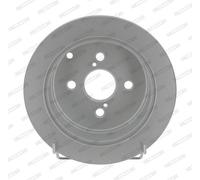 2x FERODO Disco de freno Trasero Ø258mm Altura: 56mm Espesor: 9mm macizo DDF1419C Compatible con TOYOTA COROLLA ZZE12, NDE12, ZDE12 COROLLA Ranchera familiar E12J, E12T COROLLA Sedán E12J, E12T