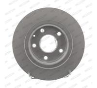 2x FERODO Disco de freno Trasero Ø278mm Altura: 39,5mm Espesor: 10mm Corona de Agujeros - Ø: 114,3mm macizo DDF2477C Compatible con MAZDA 6 Familiar GJ, GL 6 Berlina GJ, GL 6 Furgón/Familiar GJ