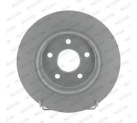 2x FERODO Disco de freno Trasero Ø280mm Altura: 41mm Espesor: 11mm macizo DDF1227C Compatible con FORD Focus Mk2 Familiar DA, FFS, DS C-MAX DM2 Focus Mk2 Hatchback DA, HCP, DP Focus C-Max DM2, VOLVO