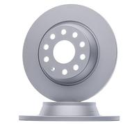 2x FERODO Disco de freno Trasero Ø282mm Altura: 49mm Espesor: 12mm macizo DDF1306C Compatible con VW GOLF VI 5K1 Passat B7 Variant 365 Golf V Hatchback 1K1, AUDI A3 Sportback 8PA, SKODA