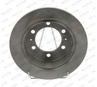 2x FERODO Disco de freno Trasero Ø299mm Altura: 67,6mm Espesor: 10,4mm Corona de Agujeros - Ø: 139,7mm macizo DDF1400