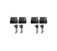 2X Fiber to RJ45 Ethernet Media Converter 3KM Gigabit Ethernet Converter 1000Mbps Fiber Optic Transceiver EU Plug