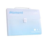 2x File Folder Organizer, Accordion Document Holder, Expanding 13-Pocket Binder for Desk Filing, School Work, HomeOffice Travel, Receipt Storage & Paper Management Accessories Kit
