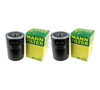 2X Filtro De Aceite MANN-FILTER WP 1045