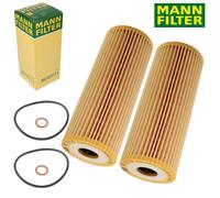 MANN-FILTER HU 727/1 x Filtro de aceite - para Automóviles + Vehículos de transporte