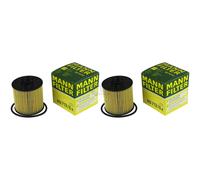 2x Filtro De Aceite Original MANN-FILTER HU 712/6 X Filtro De Aceite