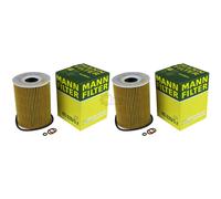 2x Filtro De Aceite Original MANN-FILTER HU 926/5 Z