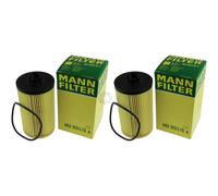 2X Filtro De Aceite Original MANN-FILTER HU 931/5 X