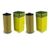 2X Filtro De Aceite Original MANN-FILTER HU 945/3 X