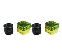 2x Filtro De Aceite Original MANN-FILTER MW 65
