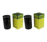 2x Filtro De Aceite Original MANN-FILTER W 8018 OELFILTER Oil