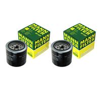 2x Filtro De Aceite Original MANN-FILTER WP 1026