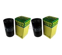 2X Filtro De Aceite Original MANN-FILTER WP 12 308